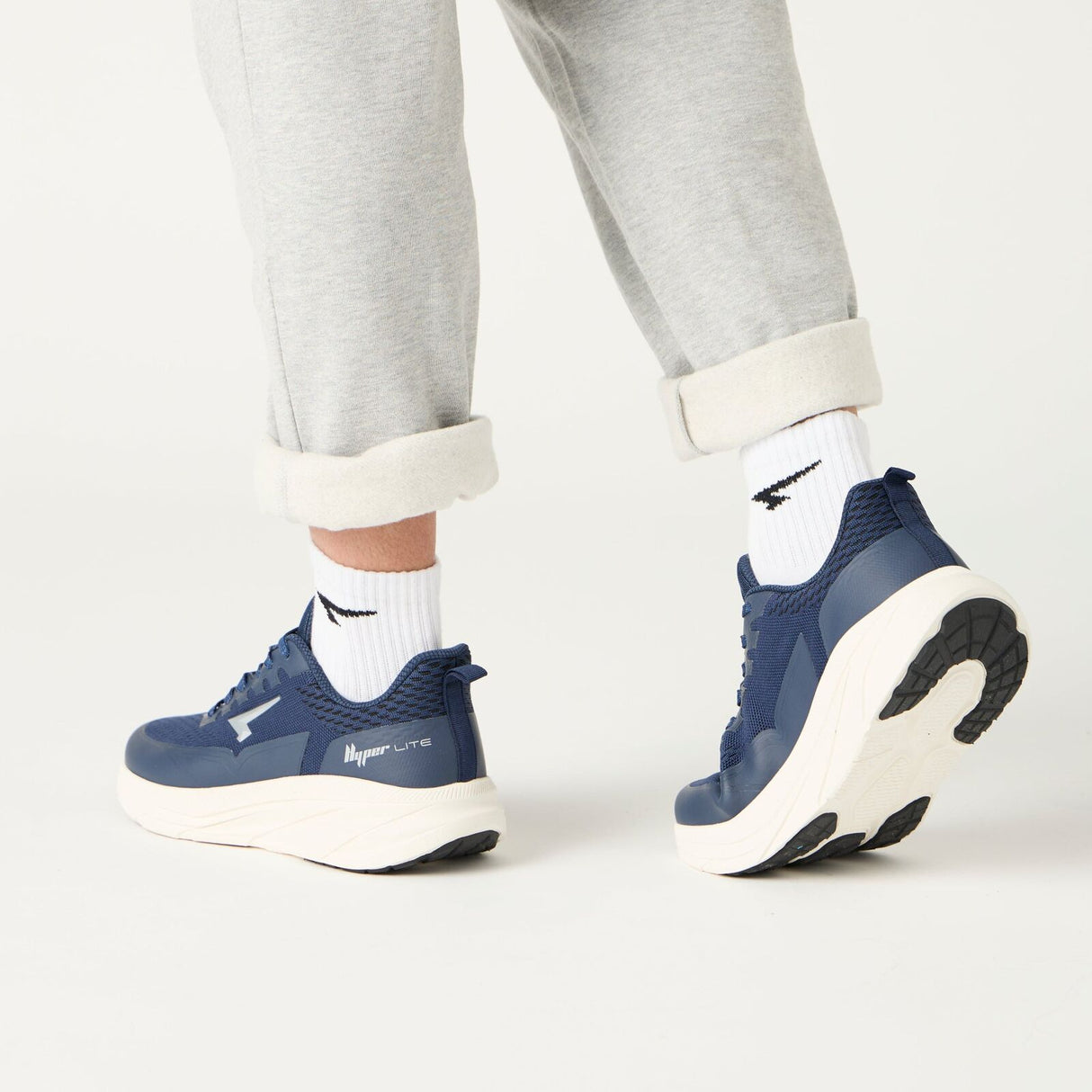 SFIDA Mens Drift Hyper Lite Runners Sneakers Runners Shoes in Navy