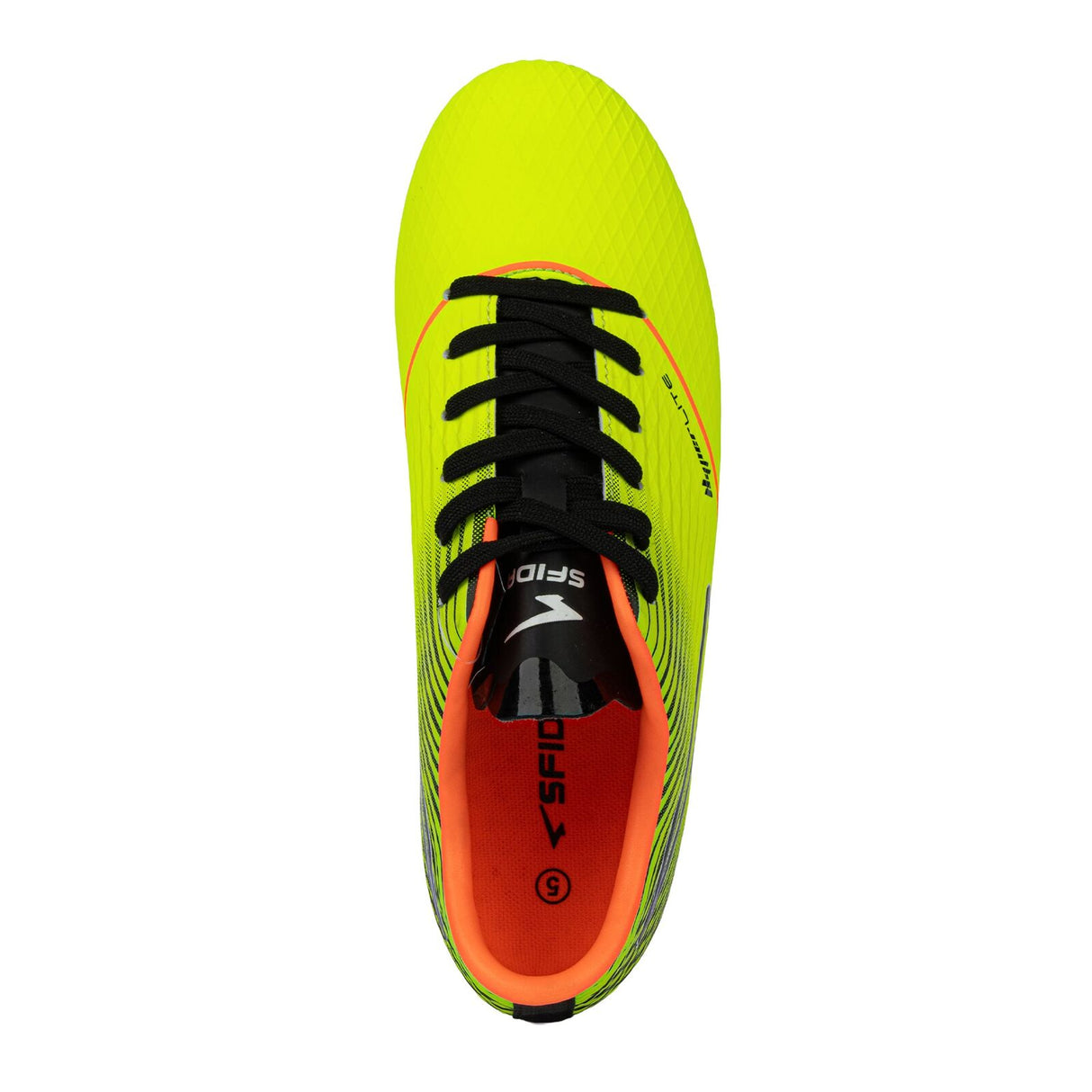 Sfida Equaliser Junior Football Soccer Boots - Yellow/Orange (Childrens/ Kids)