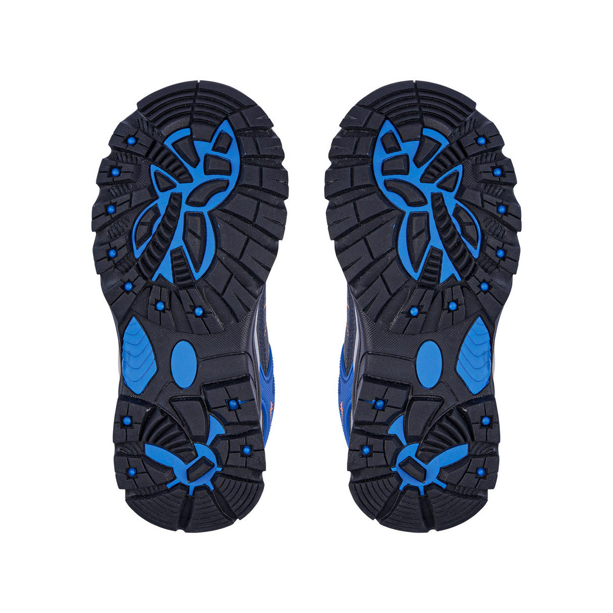 SFIDA Pioneer Boys Outdoor Hiking Outdoor Kids Shoes Sneakers in Navy/Royal/Orange