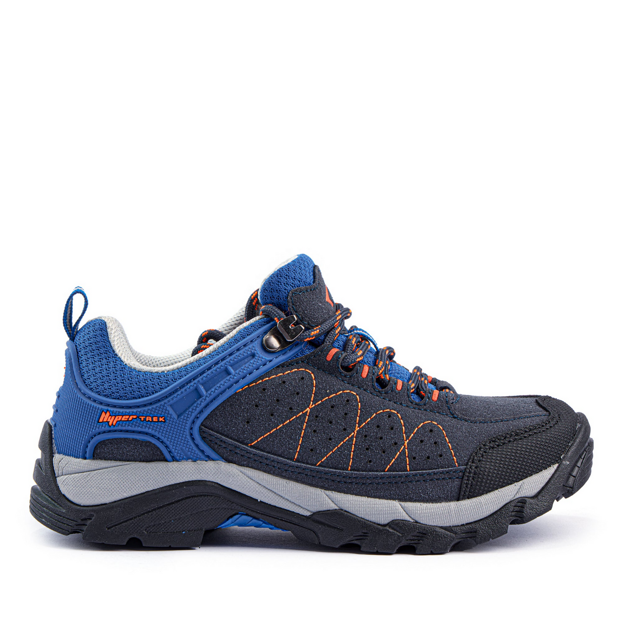 SFIDA Pioneer Boys Outdoor Hiking Outdoor Kids Shoes Sneakers in Navy/Royal/Orange