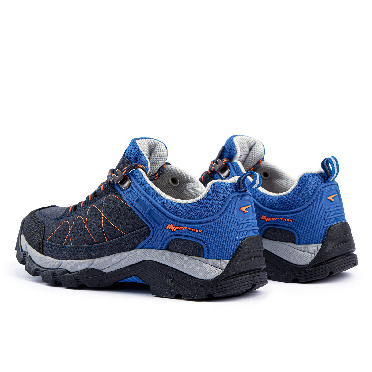 SFIDA Pioneer Boys Outdoor Hiking Outdoor Kids Shoes Sneakers in Navy/Royal/Orange