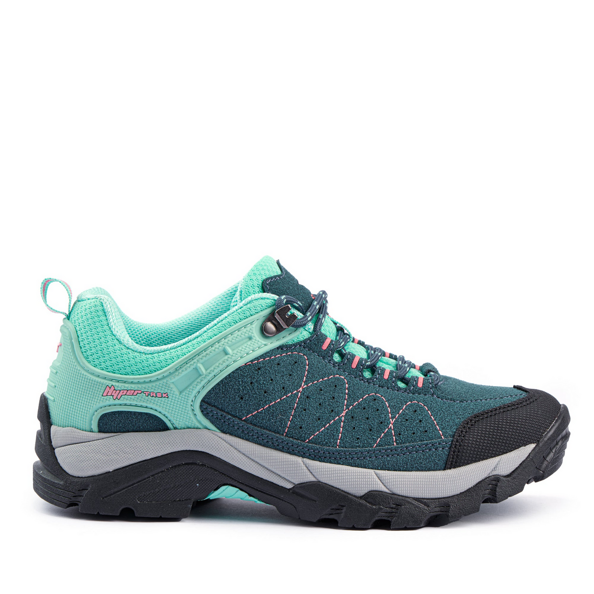 SFIDA Pioneer Girls Outdoor Hiking Outdoor Shoes in Denim/Mint/Pink