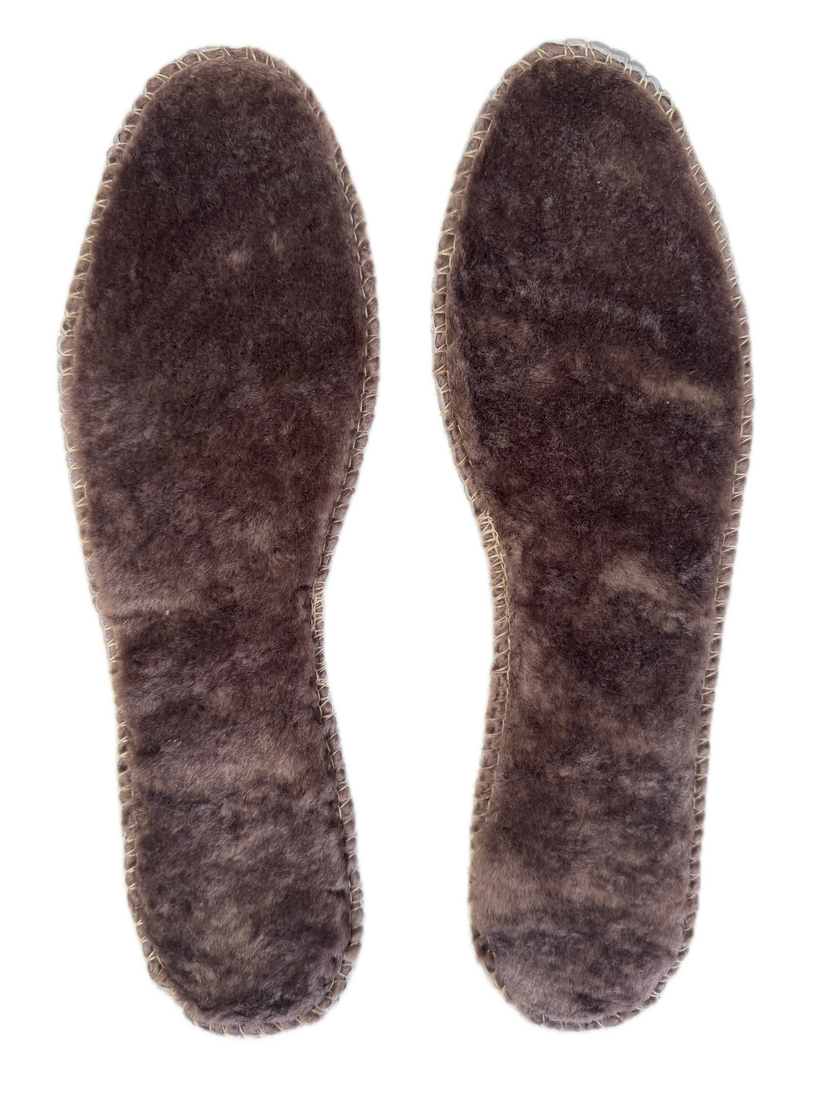 Australian Sheepskin Insoles for UGG Boots Slippers Shoes Flexible Warm & Soft - Brown