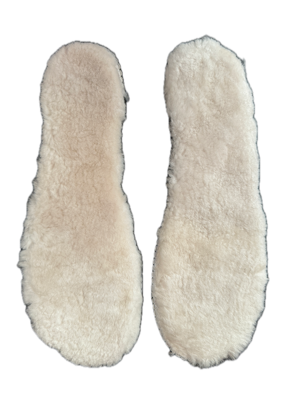 Australian Sheepskin Insoles for UGG Boots Slippers Shoes Flexible Warm & Soft - Cream