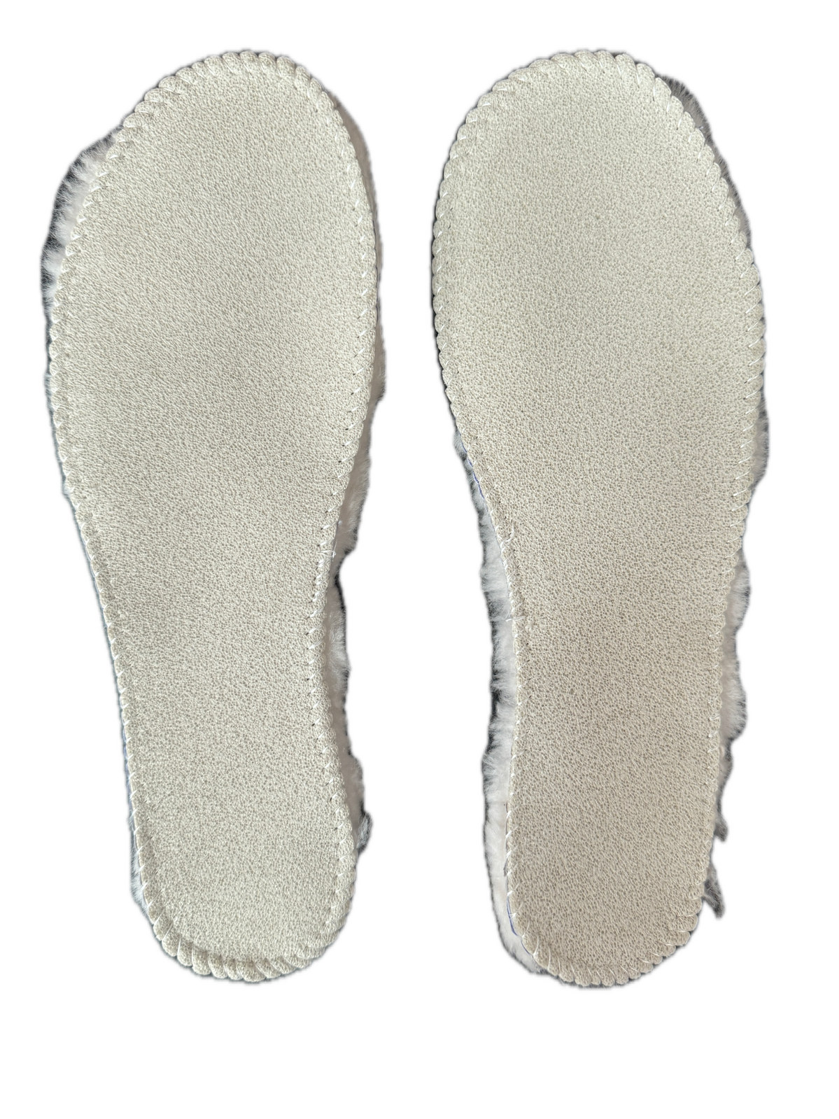 Australian Sheepskin Insoles for UGG Boots Slippers Shoes Flexible Warm & Soft - Cream