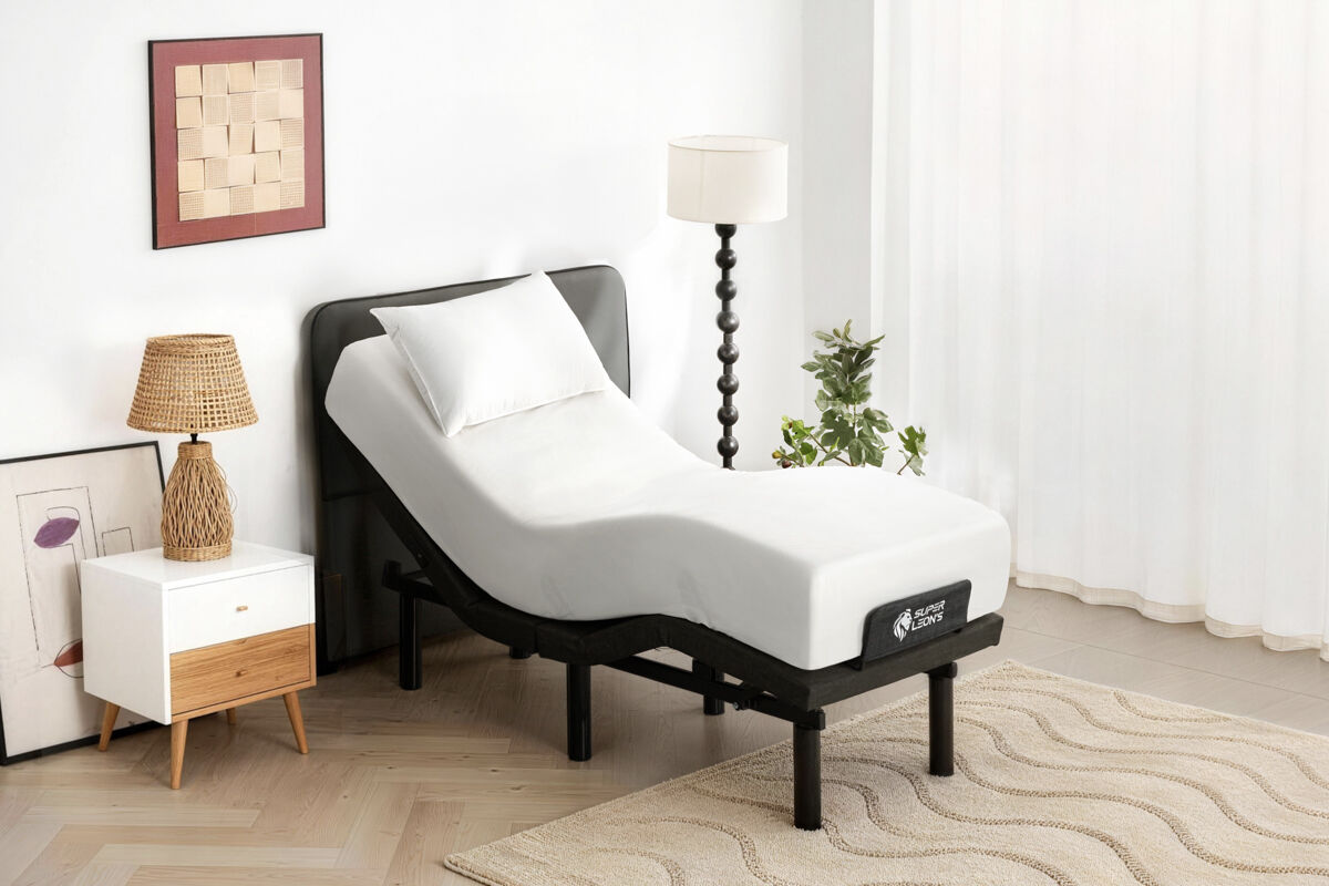 Zero Gravity Electric Adjustable Half Queen Bed Base Frame w/ OKIN Motors Anti Snore