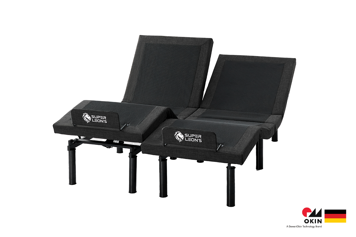 Zero Gravity Electric Adjustable Bed Base Frame w/ OKIN Motors Anti Snore - Split Queen