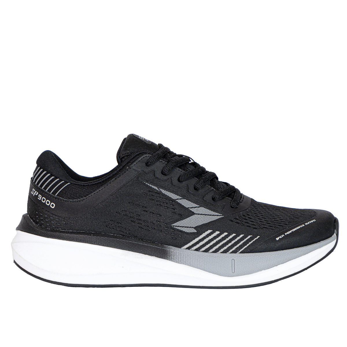 Sfida SP9000 Womens Runners - Black/Grey (Running Shoes/Sneakers)