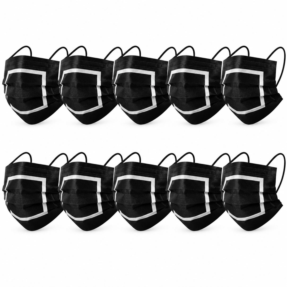 10x Squid Game Square Disposable Face Masks - 3 Ply (Dust & Air Filter)