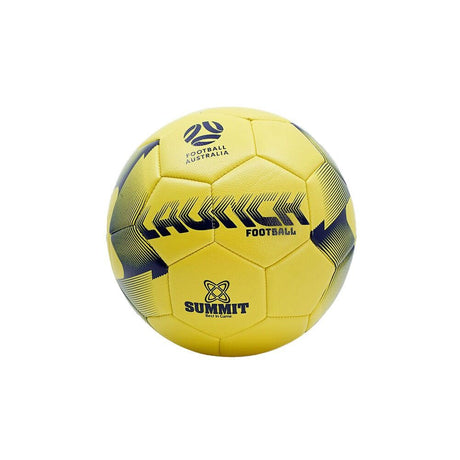 Football Australia Summit Launch Soccer Ball Size 5 - Yellow