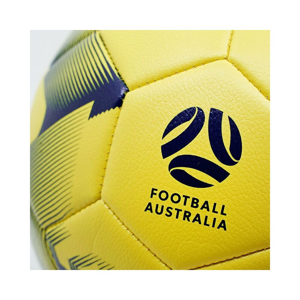 Football Australia Summit Launch Soccer Ball Size 5 - Yellow