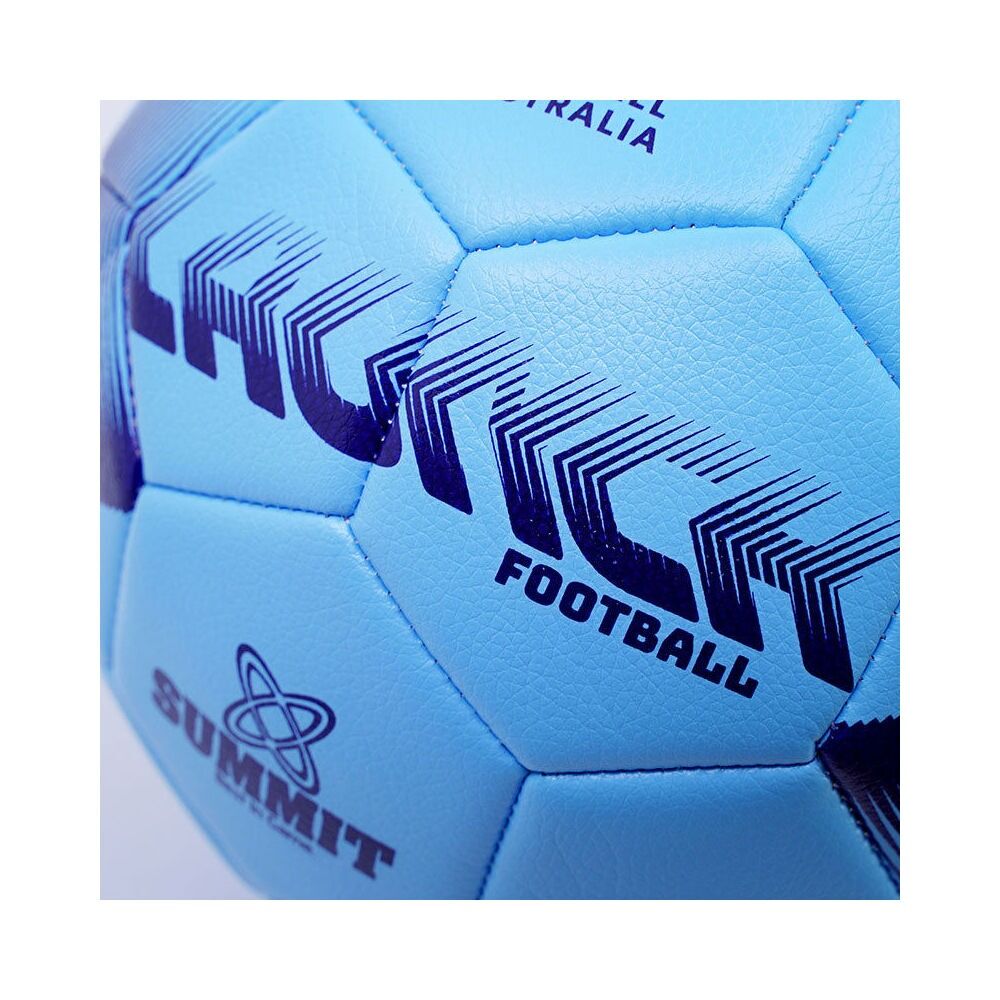 Football Australia Summit Launch Soccer Ball Size 4 - Blue