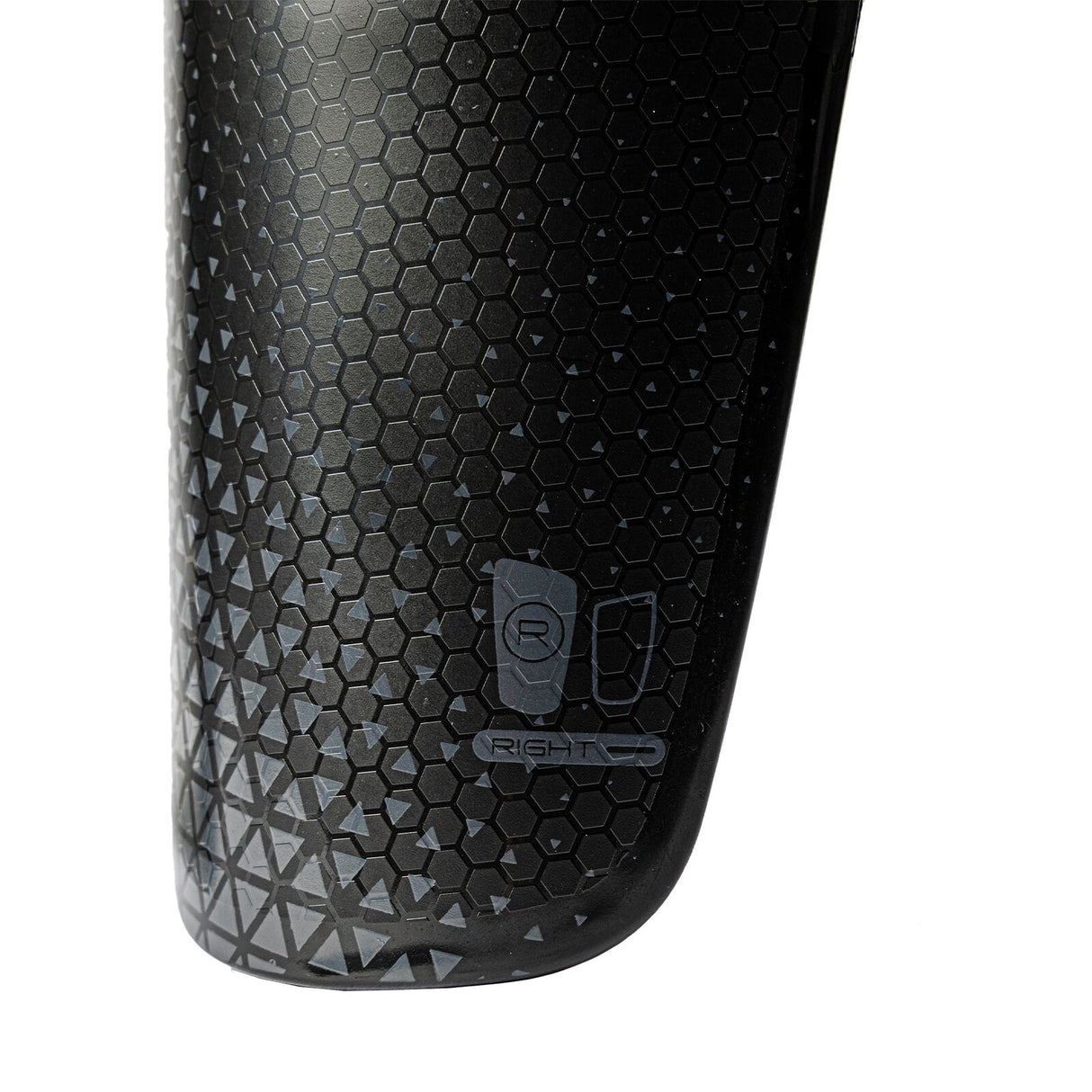 Sfida Soccer Slip-In Shinguard - Black/Grey (Football/Futsal)