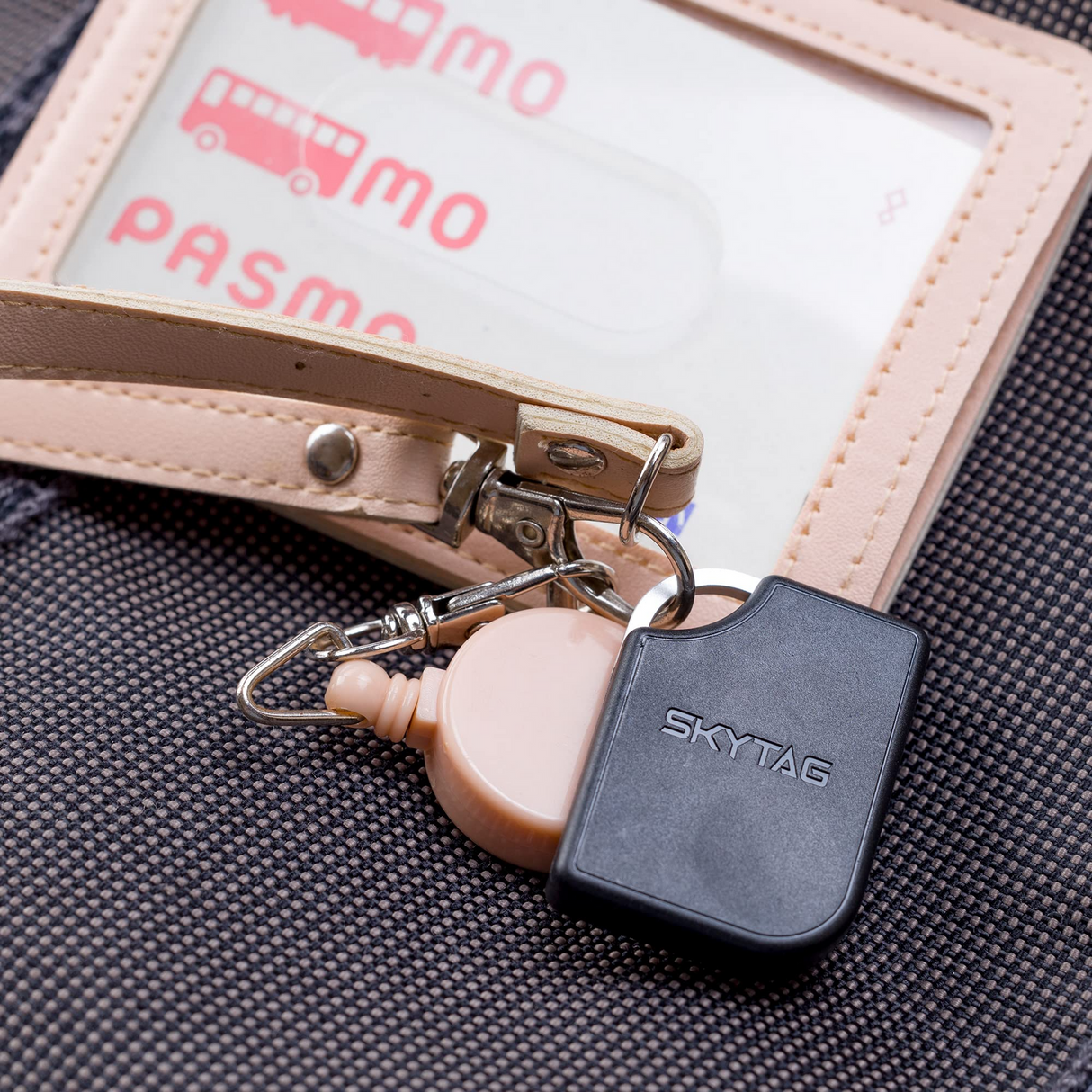 Skytag Smart Bluetooth GPS Tracker w/ Apple Find My Compatibility – Rechargeable, Waterproof, Black