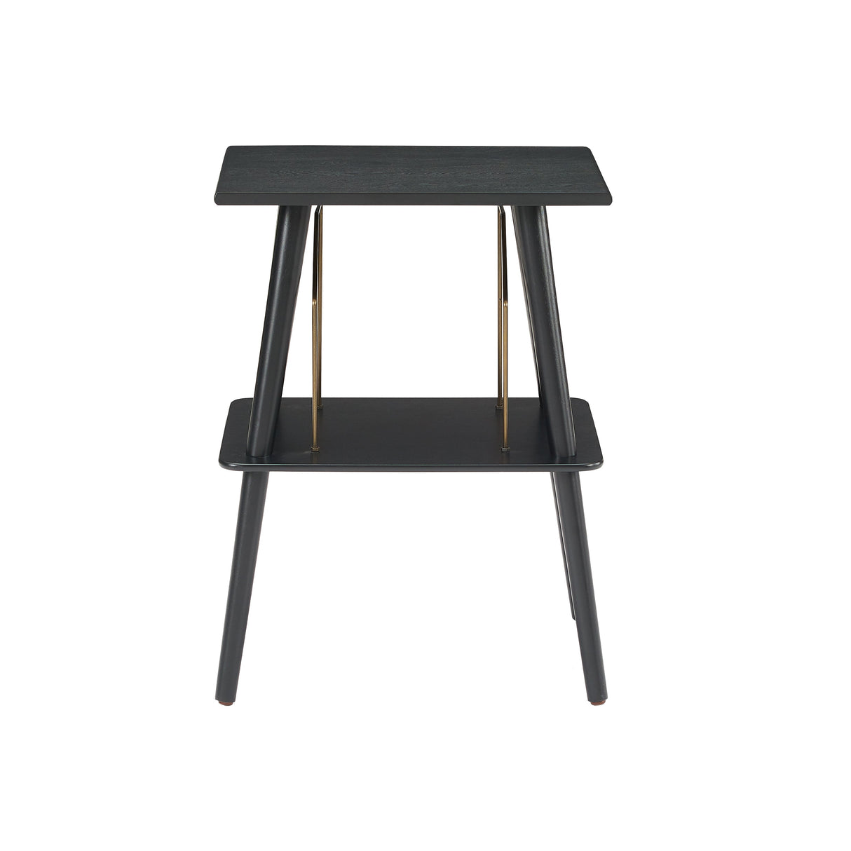 Crosley Manchester Turntable Stand - Hardwood Entertainment Stand - Black