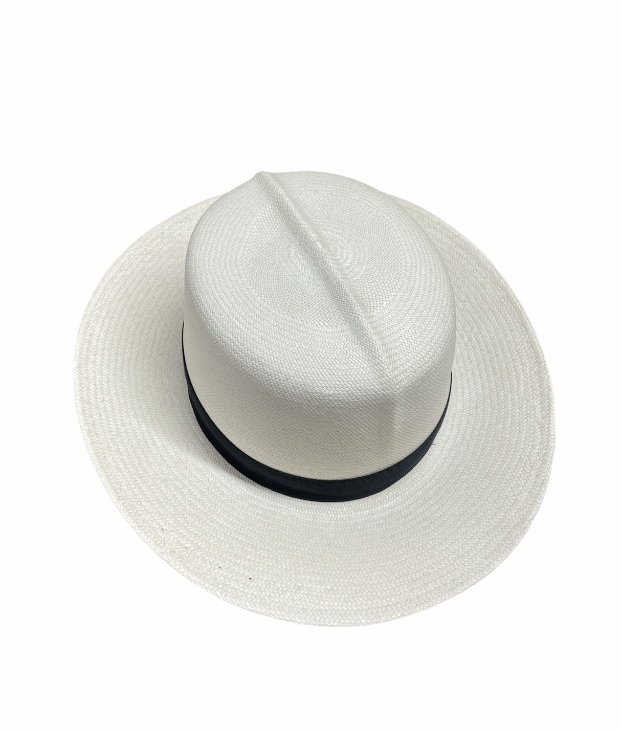The Strand Mens Grade 8 Hand Woven Panama Fedora Hat - Natural (Breathable Waterproof Summer)