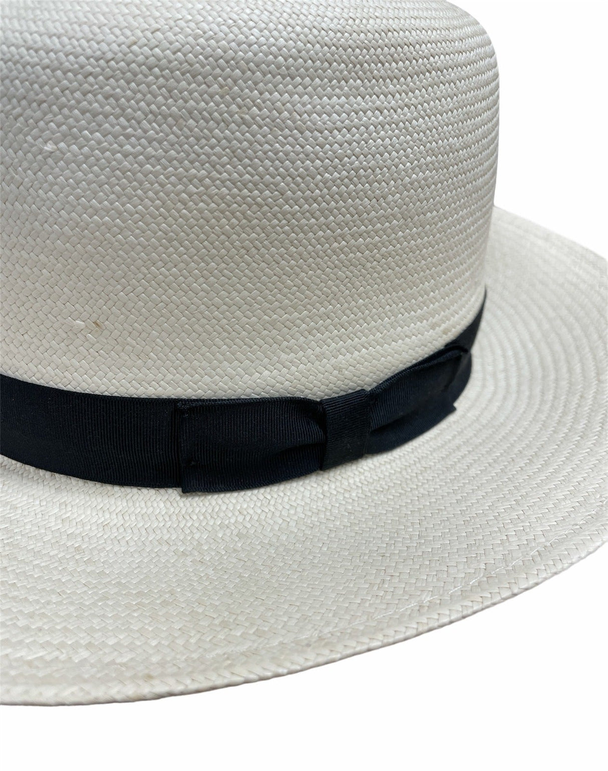 The Strand Mens Grade 8 Hand Woven Panama Fedora Hat - Natural (Breathable Waterproof Summer)