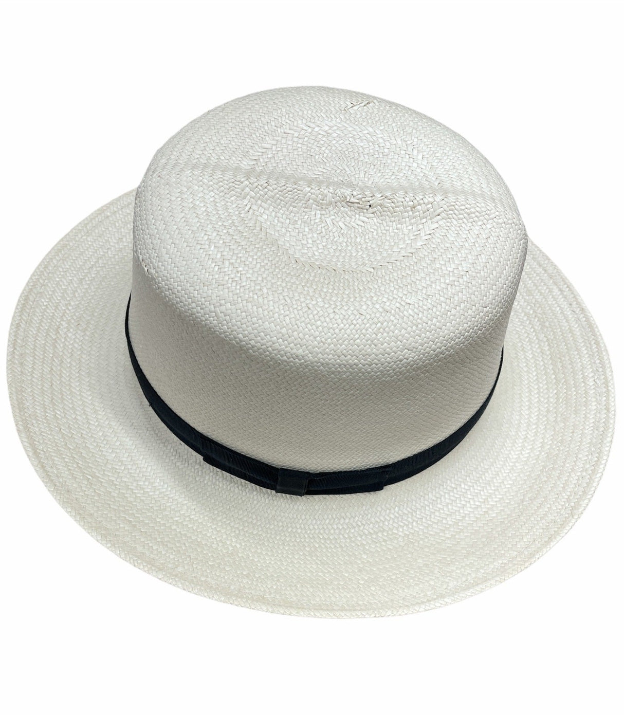Hand Woven Grade 8 Panama Cooler Outback Hat - Natural (Summer Breathable Waterproof)