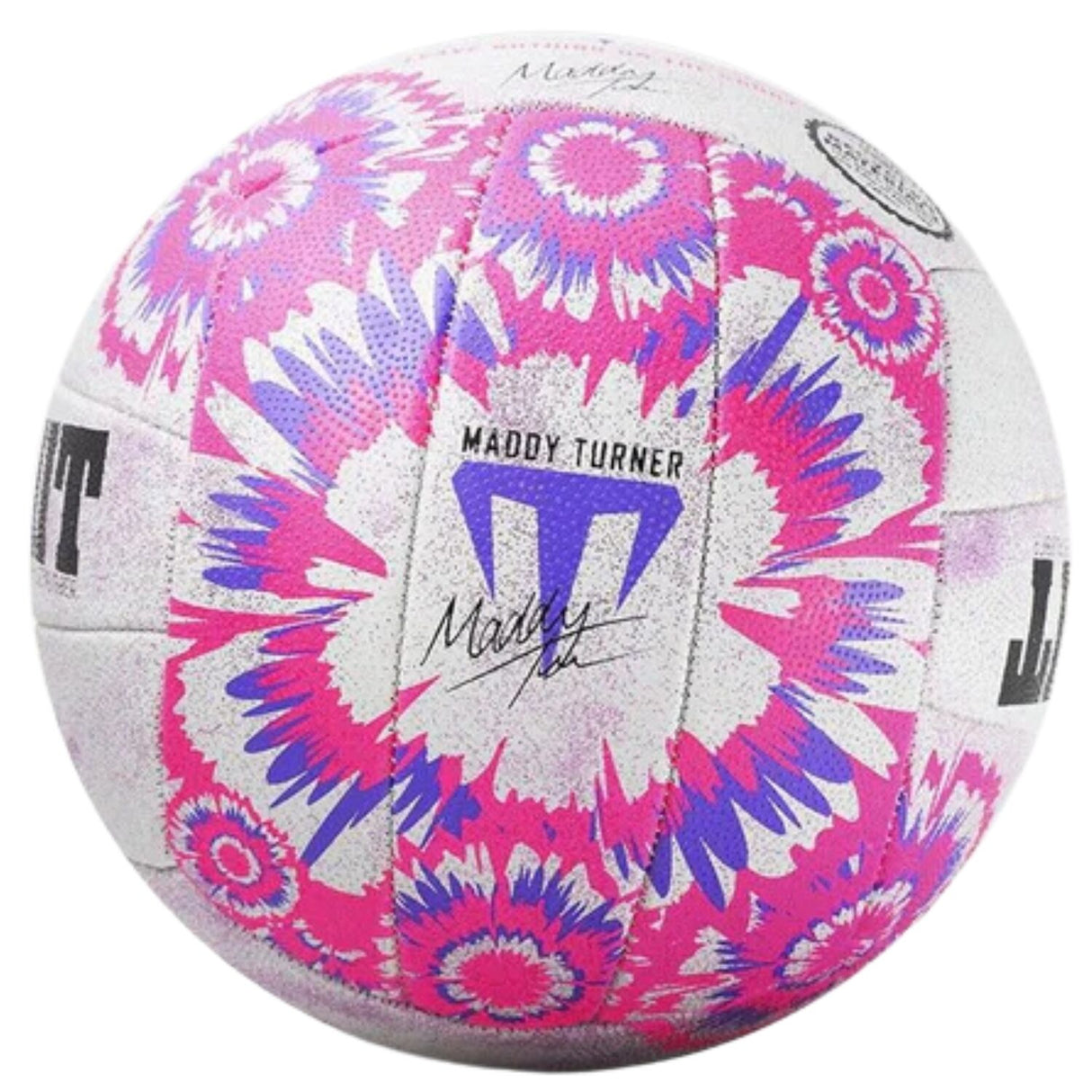 Summit Maddy Turner Advance X 2.0 Netball Size 5 Training & Match Ball Glitter 3D Grip