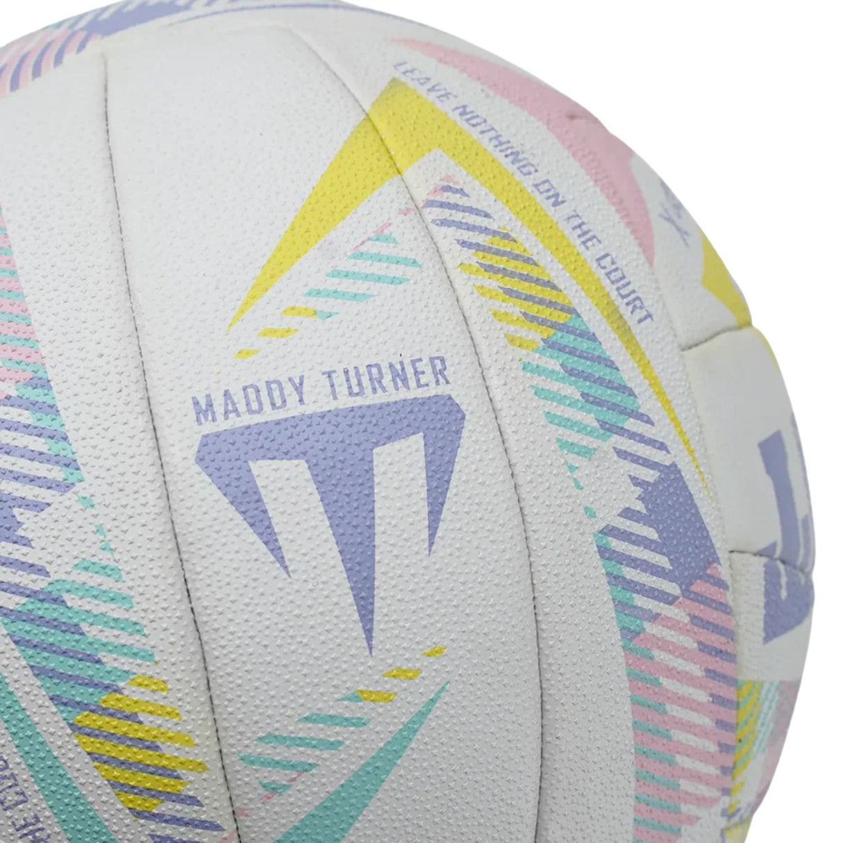 Summit Evolution X Netball Size 5 Maddy Turner Thermofusion Match Ball Premium Grip