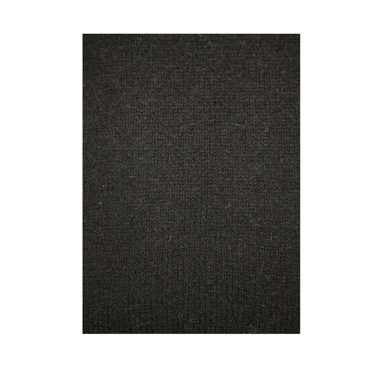 100% SHETLAND RAGG WOOL CREW Round Neck Knit JUMPER Pullover Mens Sweater Knitted - Plain Black