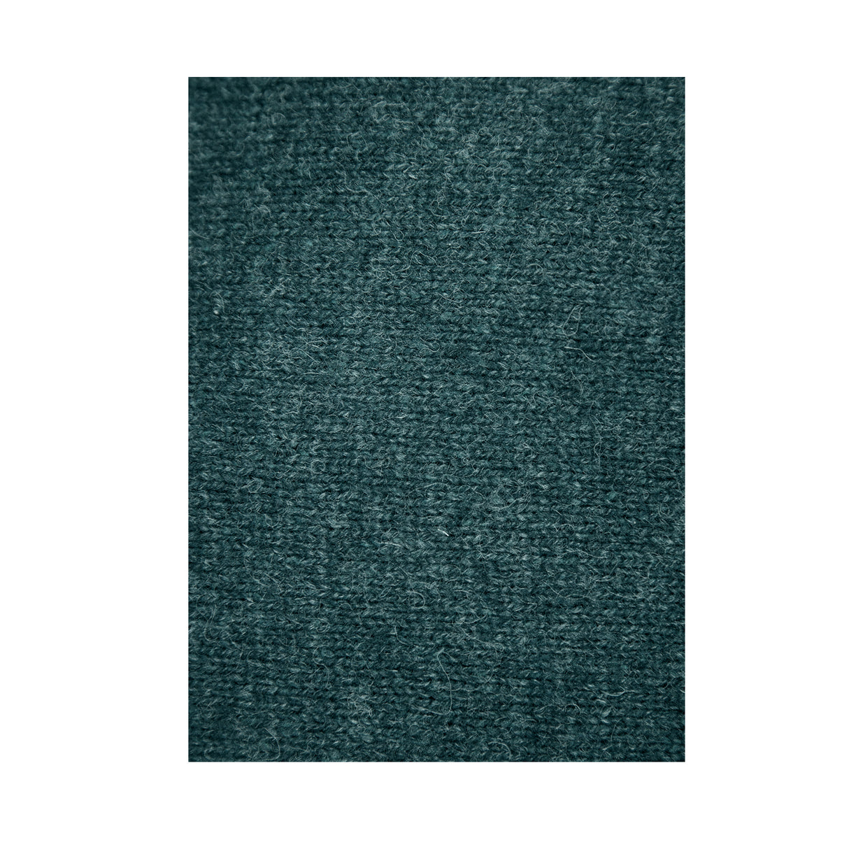 100% SHETLAND RAGG WOOL CREW Round Neck Knit JUMPER Pullover Mens Sweater Knitted - Sherwood