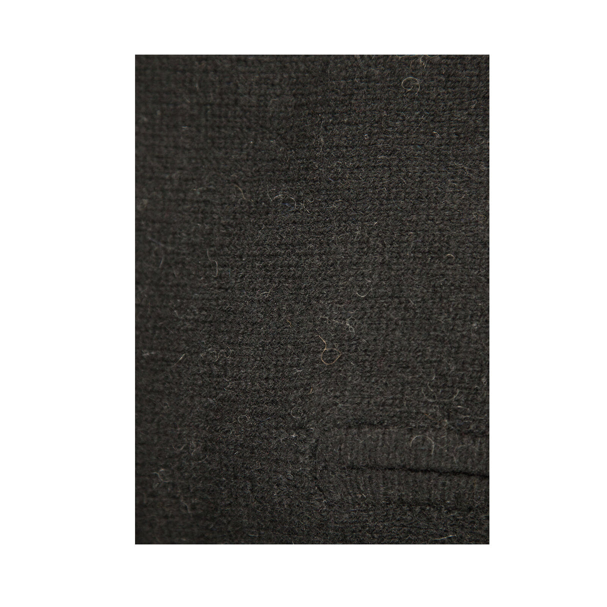 100% SHETLAND RAGG WOOL Half Zip Up Knit JUMPER Pullover Mens Sweater Knitted - Plain Black