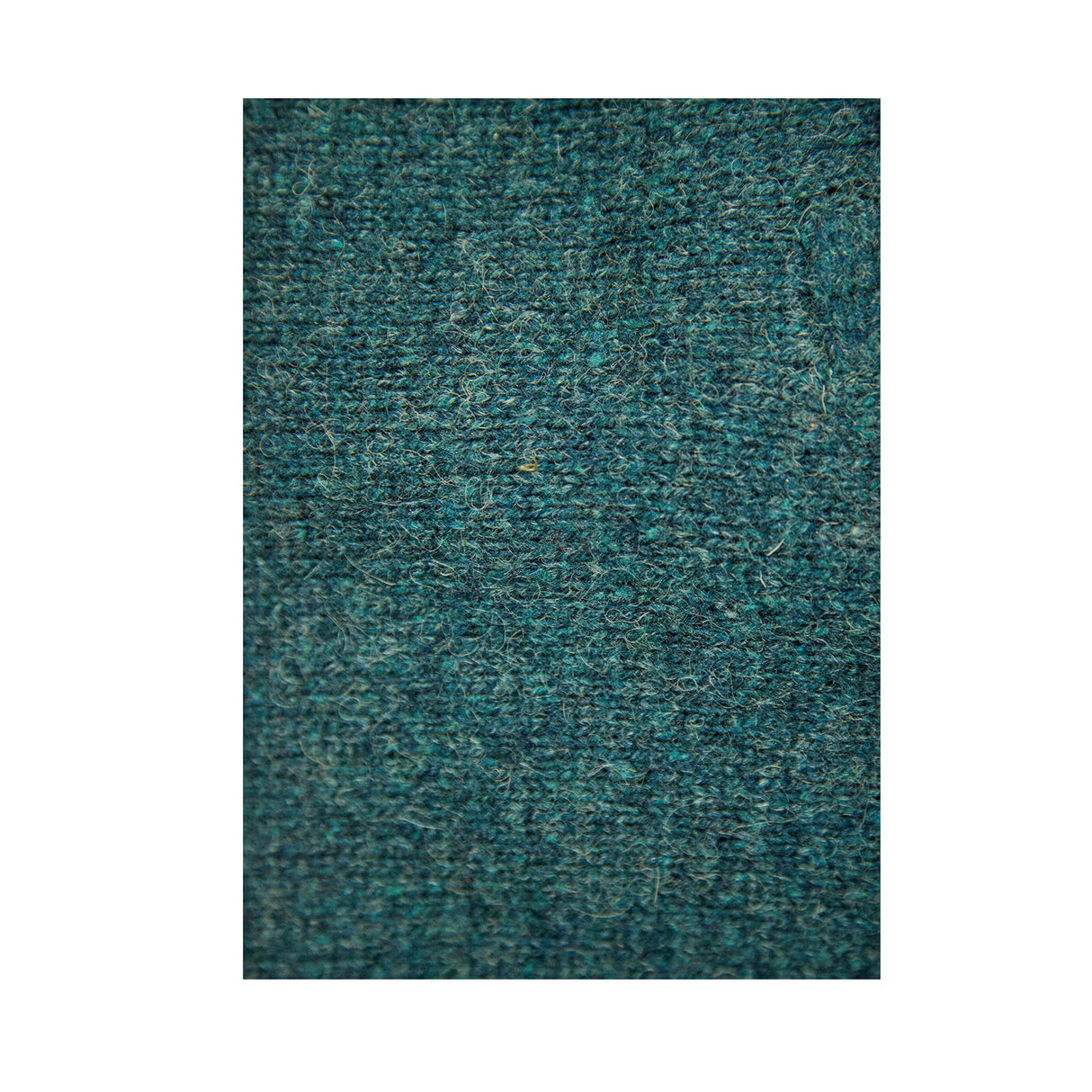 100% SHETLAND RAGG WOOL Half Zip Up Knit JUMPER Pullover Mens Sweater Knitted - Sherwood