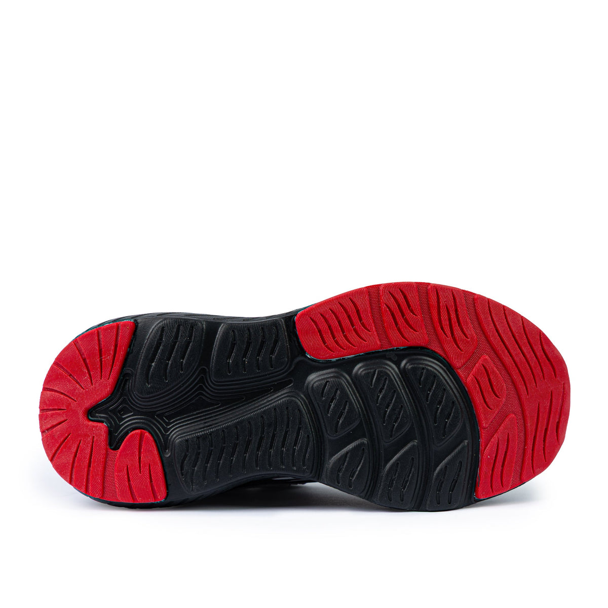 Sfida Switch Boys V Strap Runners - Black/Red (Kids Sneakers/Shoes)
