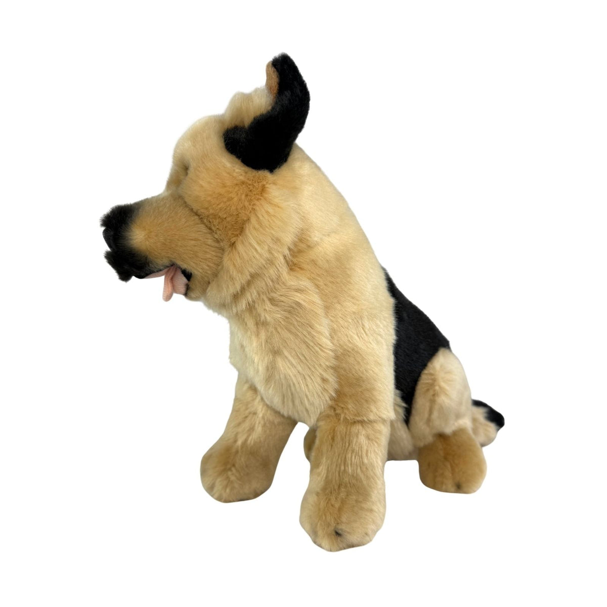 Bocchetta Sargeant 30cm Sitting German Shepherd Plush Toy (Realistic Stuffed Animal Dog Gift)