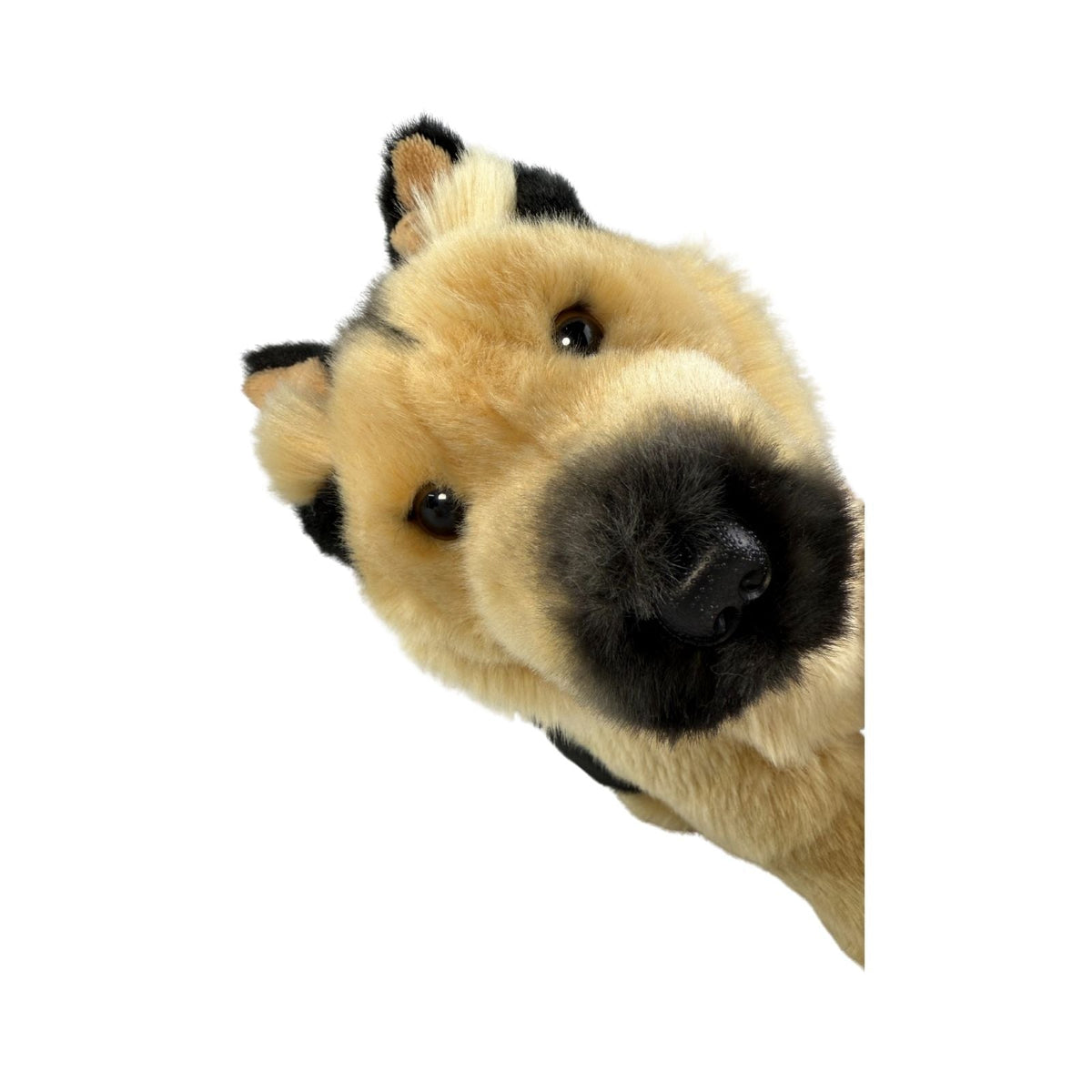 Bocchetta Sargeant 30cm Sitting German Shepherd Plush Toy (Realistic Stuffed Animal Dog Gift)