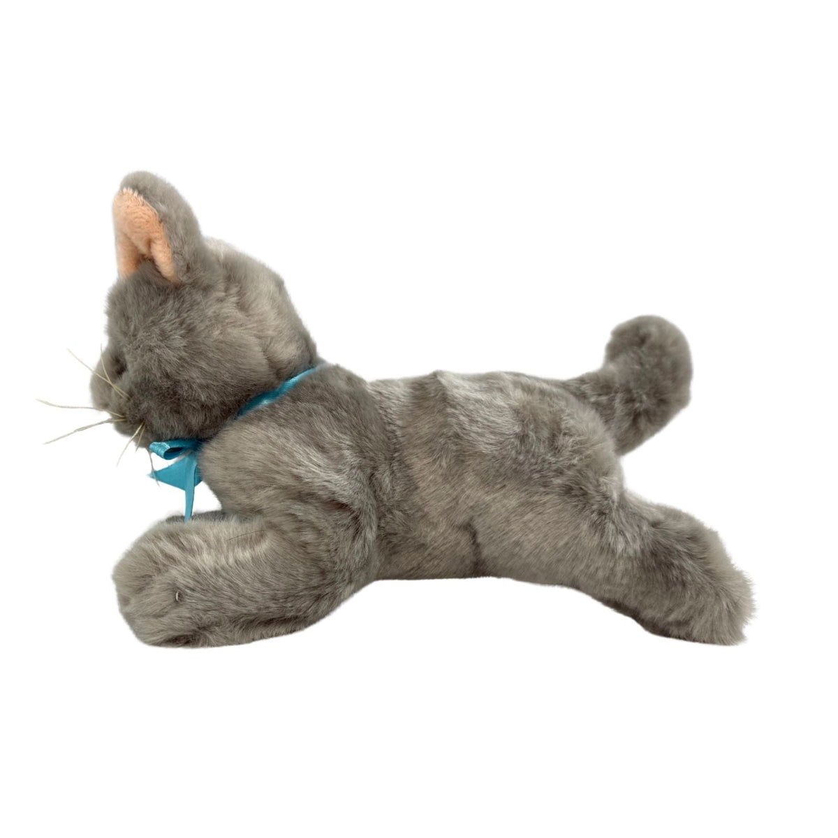 Bocchetta Sasha 22cm Floppy Russian Blue Kitten Plush Toy - Grey (Realistic Stuffed Animal Cat Gift)