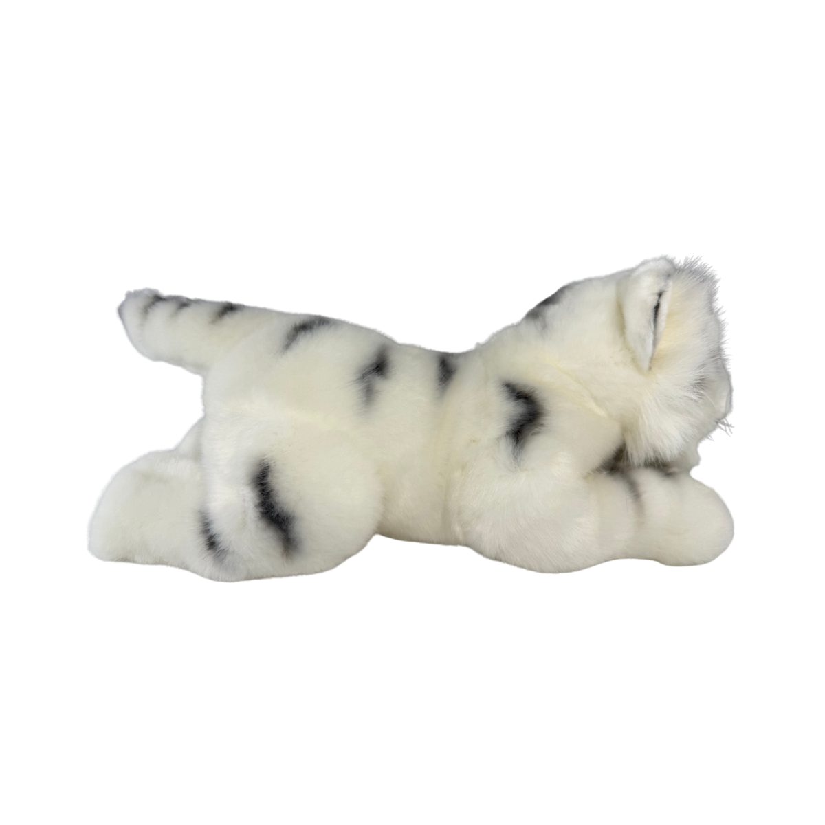 Bocchetta Sheba 31cm Floppy Tiger Cub Plush Toy - White (Realistic Stuffed Animal Wildlife Gift)