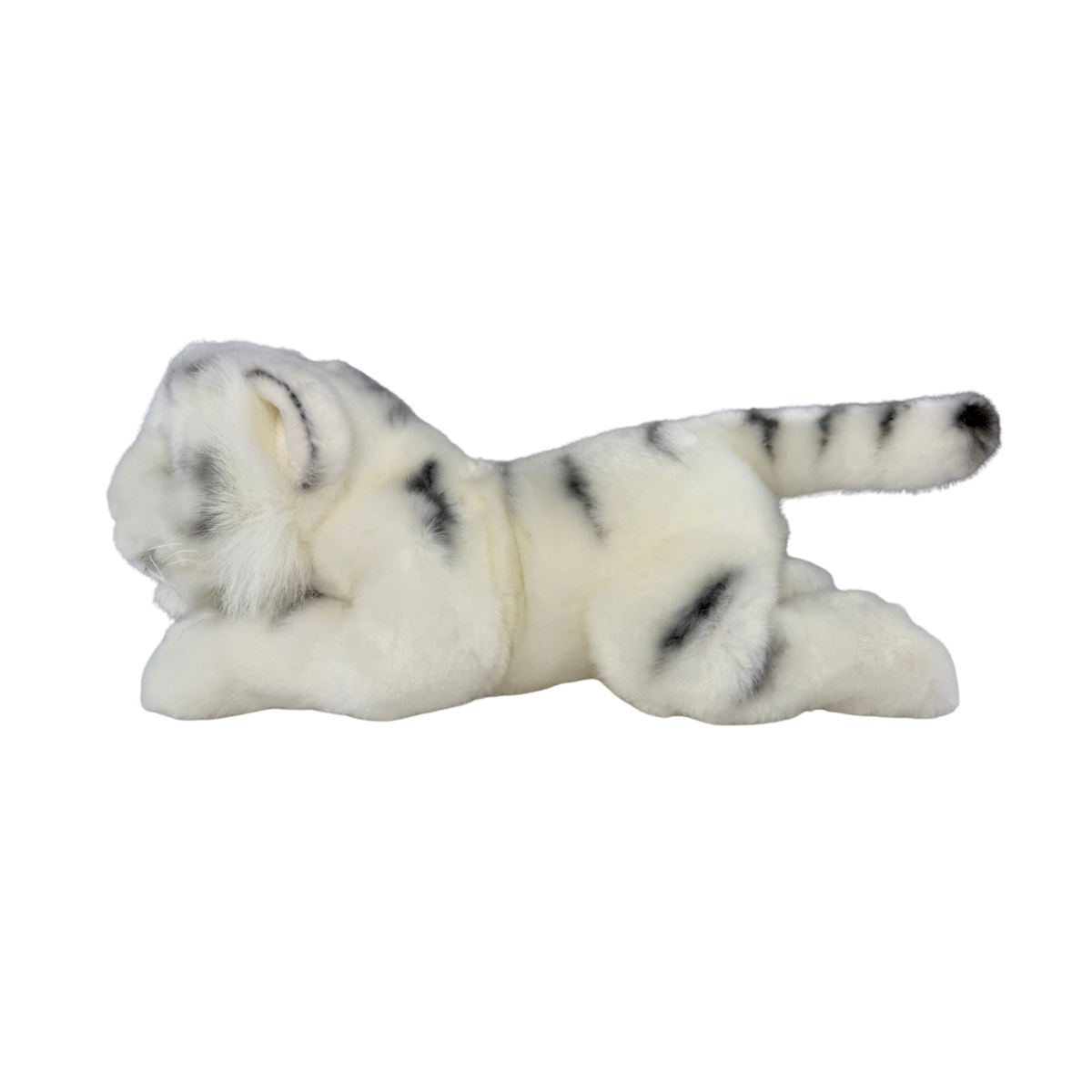 Bocchetta Sheba 31cm Floppy Tiger Cub Plush Toy - White (Realistic Stuffed Animal Wildlife Gift)