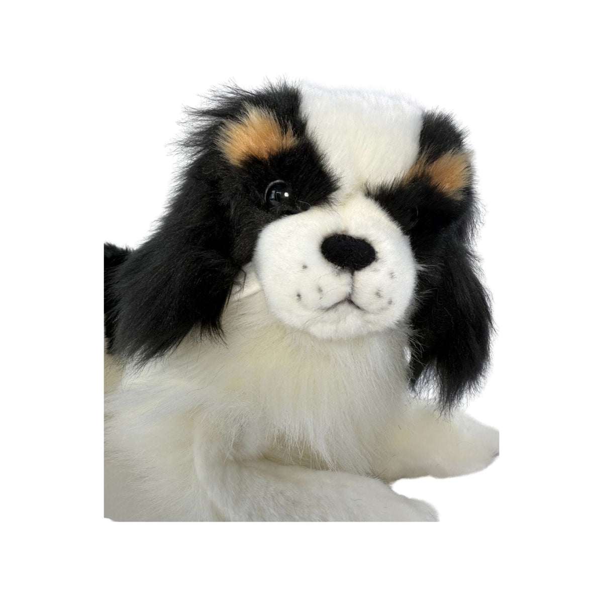 Bocchetta Snuggles 40cm Lying Cavalier King Charles Spaniel Plush Toy (Realistic Stuffed Animal Dog Gift)