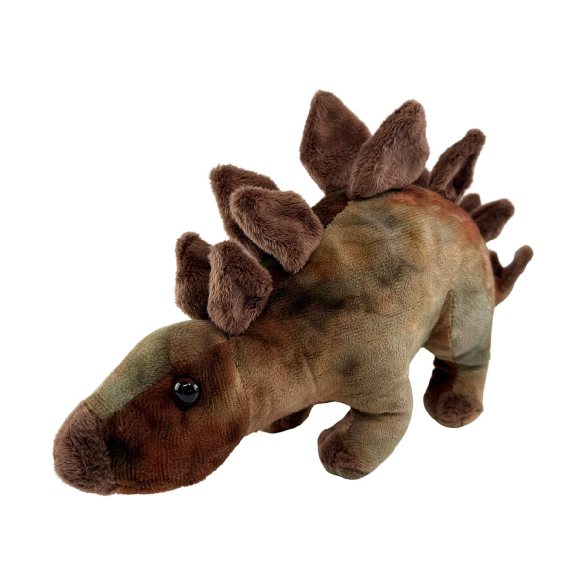 Bocchetta Spike 33cm Stegosaurus Dinosaur Plush Toy (Realistic Stuffed Animal Dino Gift)