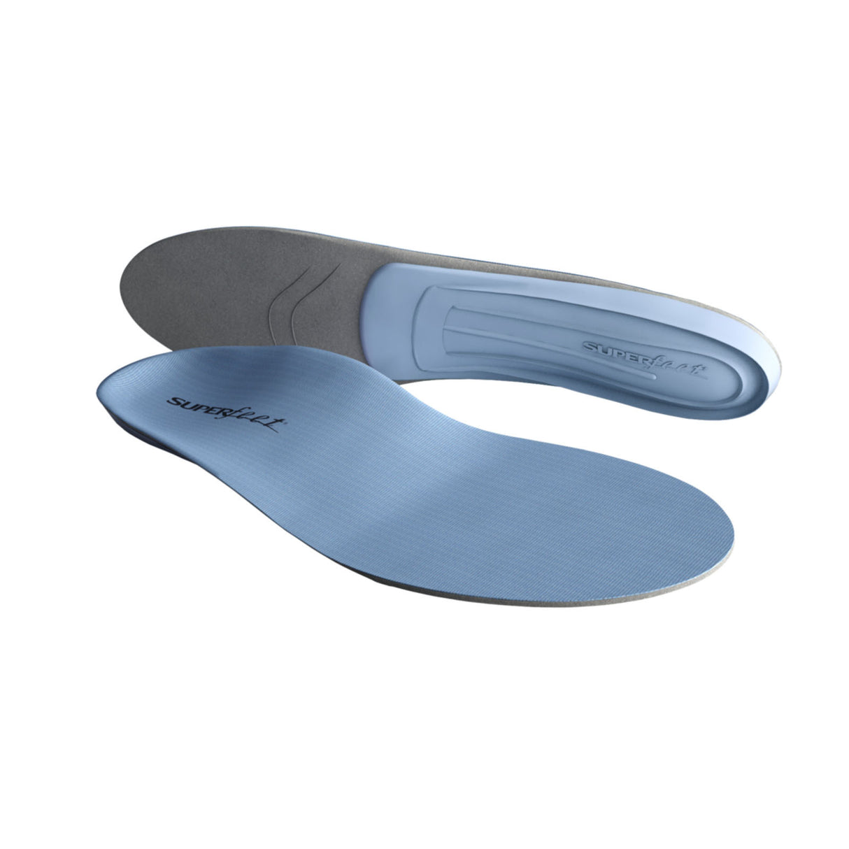 Superfeet Orthotic Insoles - Blue (Arch Support Cushion Inserts)