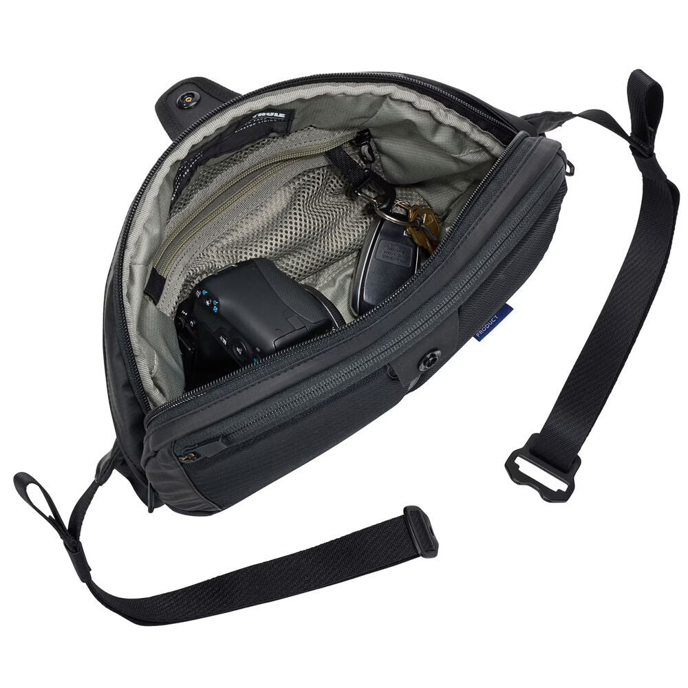 THULE Tact 5L Sling Bum Bag Water-Resistant Crossbody Waist Pack in Black