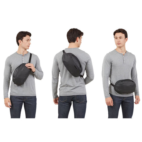 THULE Tact 5L Sling Bum Bag Water-Resistant Crossbody Waist Pack in Black