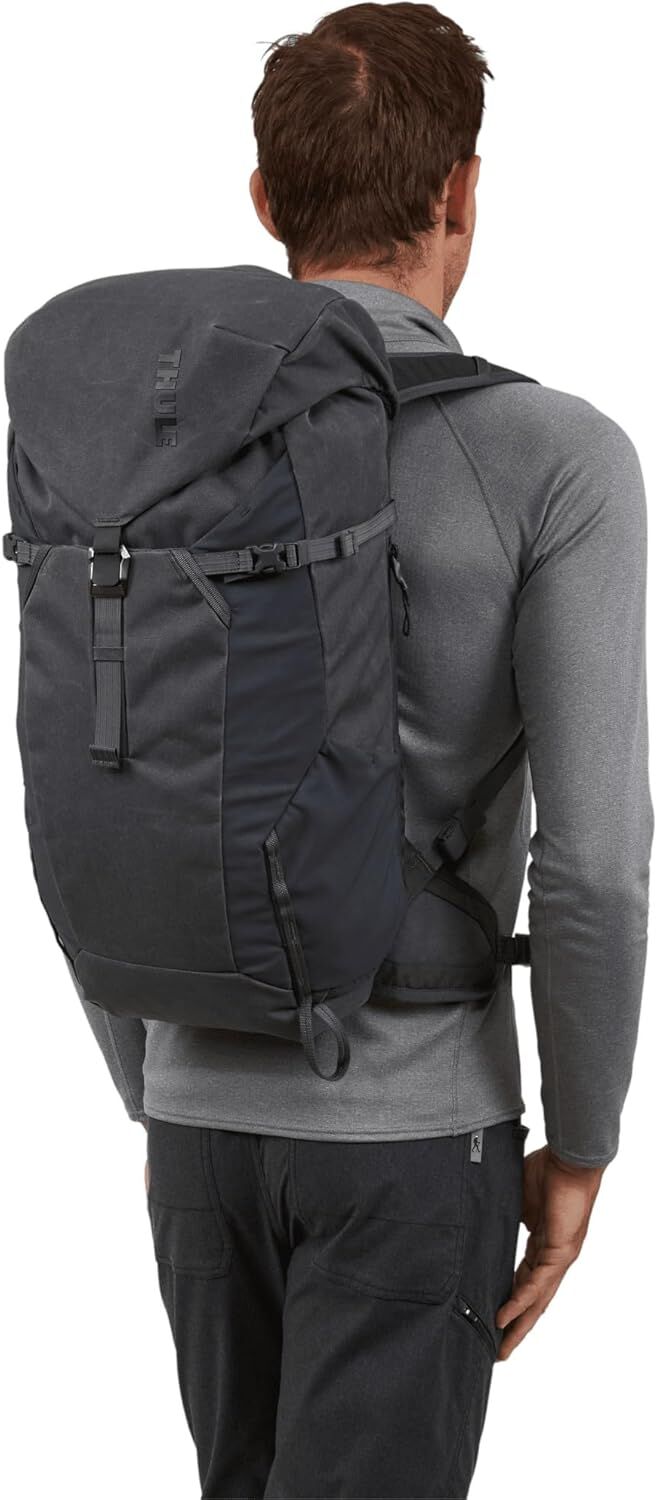 Thule 25L AllTrail-X Hiking Backpack - Obsidian Black (Outdoor Rucksack Bag)