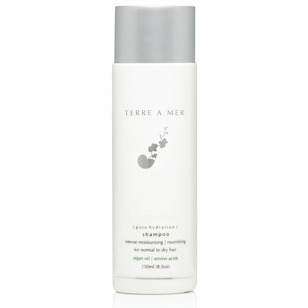 2pc Set Terre A Mer Pure Hydration Amino Acid/Argan Oil Shampoo - 60ml & 250ml Size