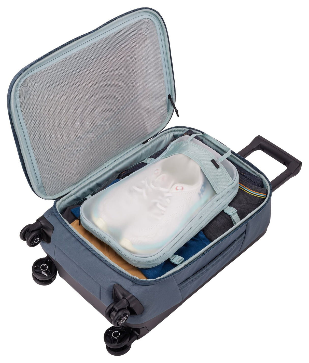 THULE Aion 35L Carry-On Luggage Spinner Suitcase w/ Removable Packing Cube in Dark Slate