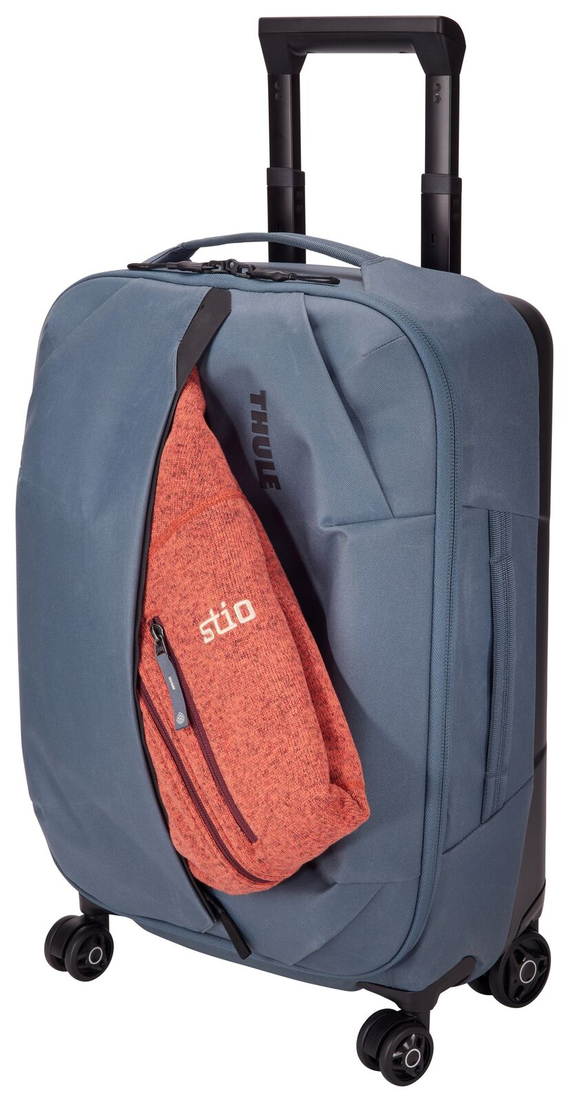 THULE Aion 35L Carry-On Luggage Spinner Suitcase w/ Removable Packing Cube in Dark Slate