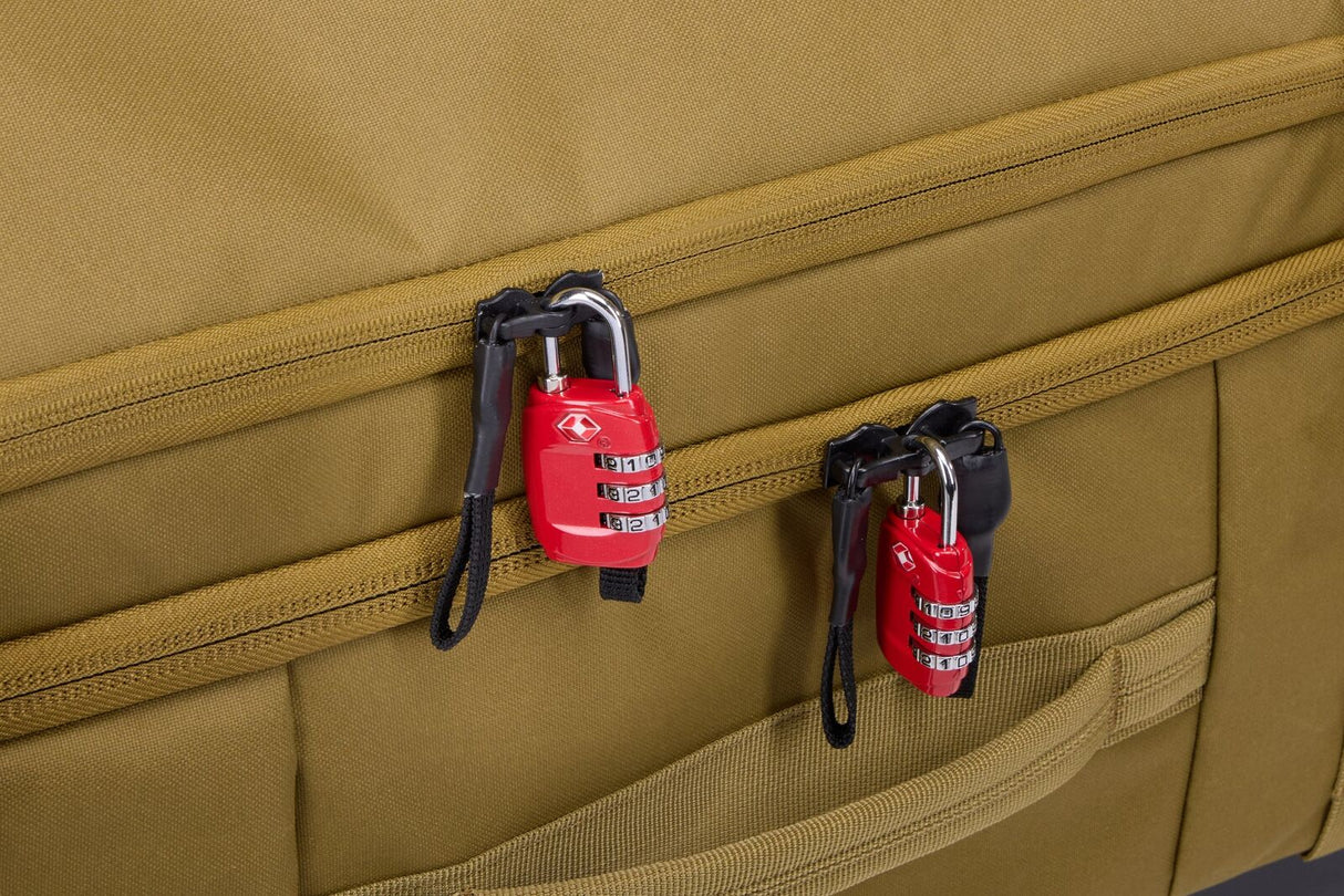 THULE Aion 95L Wheeled Duffel Travel Luggage 70cm Bag w/ Wet Compartment in Nutria