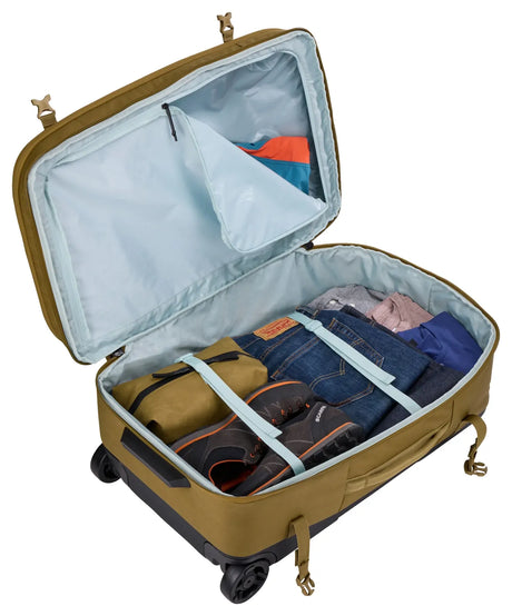 THULE Aion 95L Wheeled Duffel Travel Luggage 70cm Bag w/ Wet Compartment in Nutria