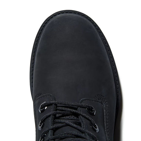 Timberland Womens Heritage 6 Inch Waterproof Winter Leather Boot - Black