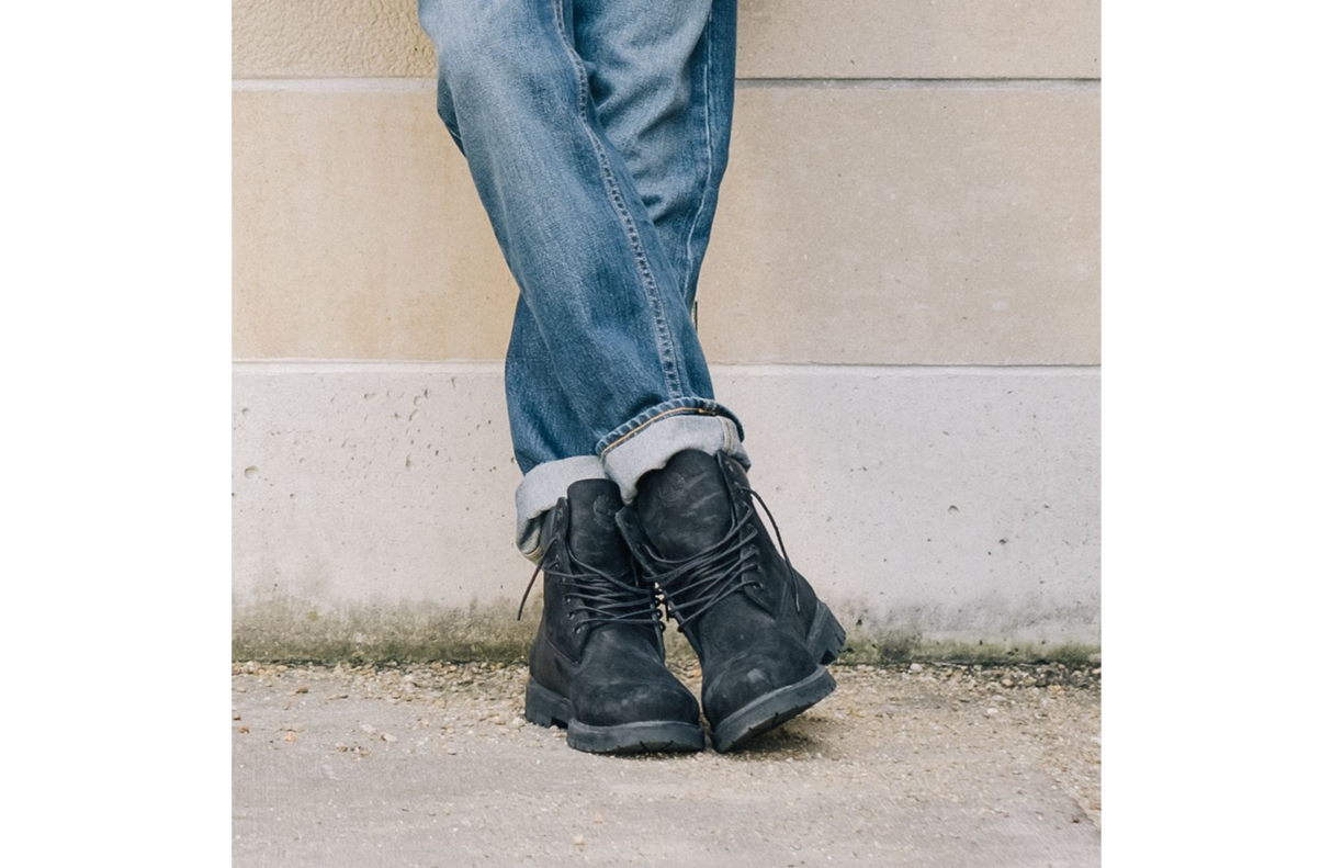 TIMBERLAND Mens 6" Premium Waterproof Boots Original Iconic Shoes - Black Nubuck