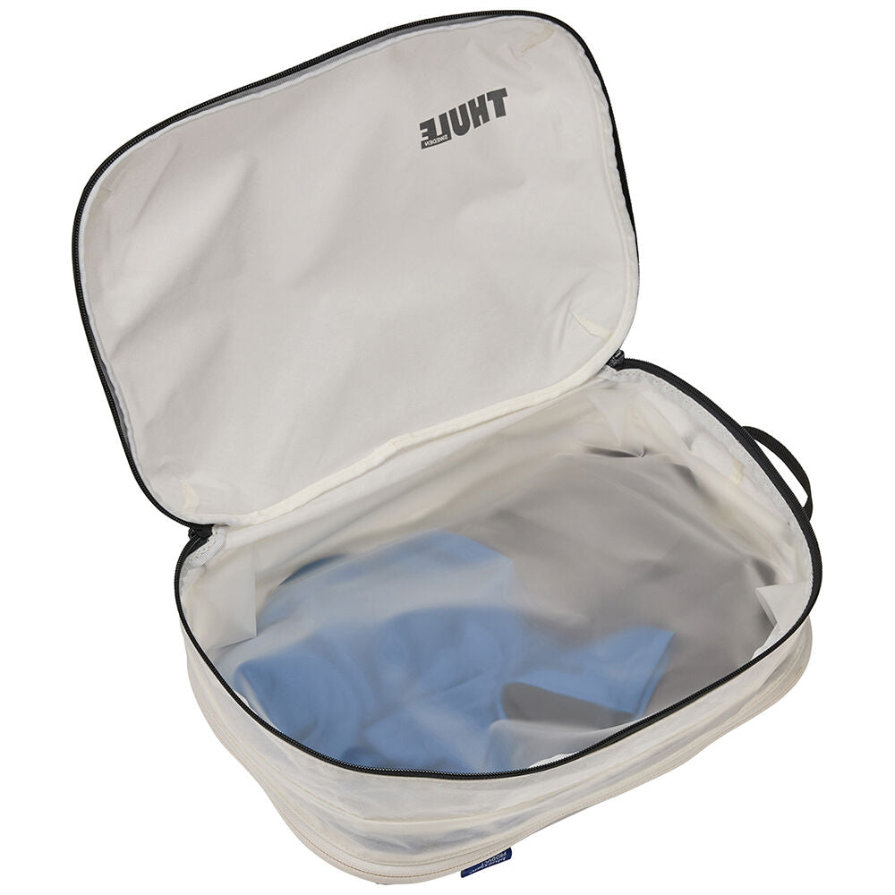 THULE 34x24cm Clean Dirty Packing Cube Travel Storage Bag w/ TPU Divider in White