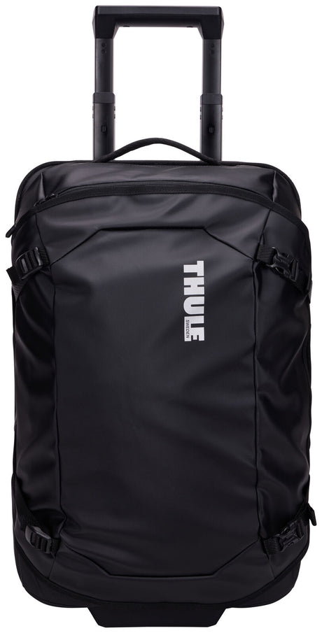 40L Thule Chasm Carry On Wheeled Duffel Suitcase Travel Bag in Black