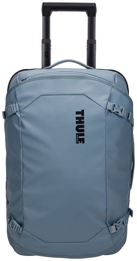 Thule 40L Chasm Carry On Wheeled Duffel Bag Suitcase Travel Luggage in Pond Blue